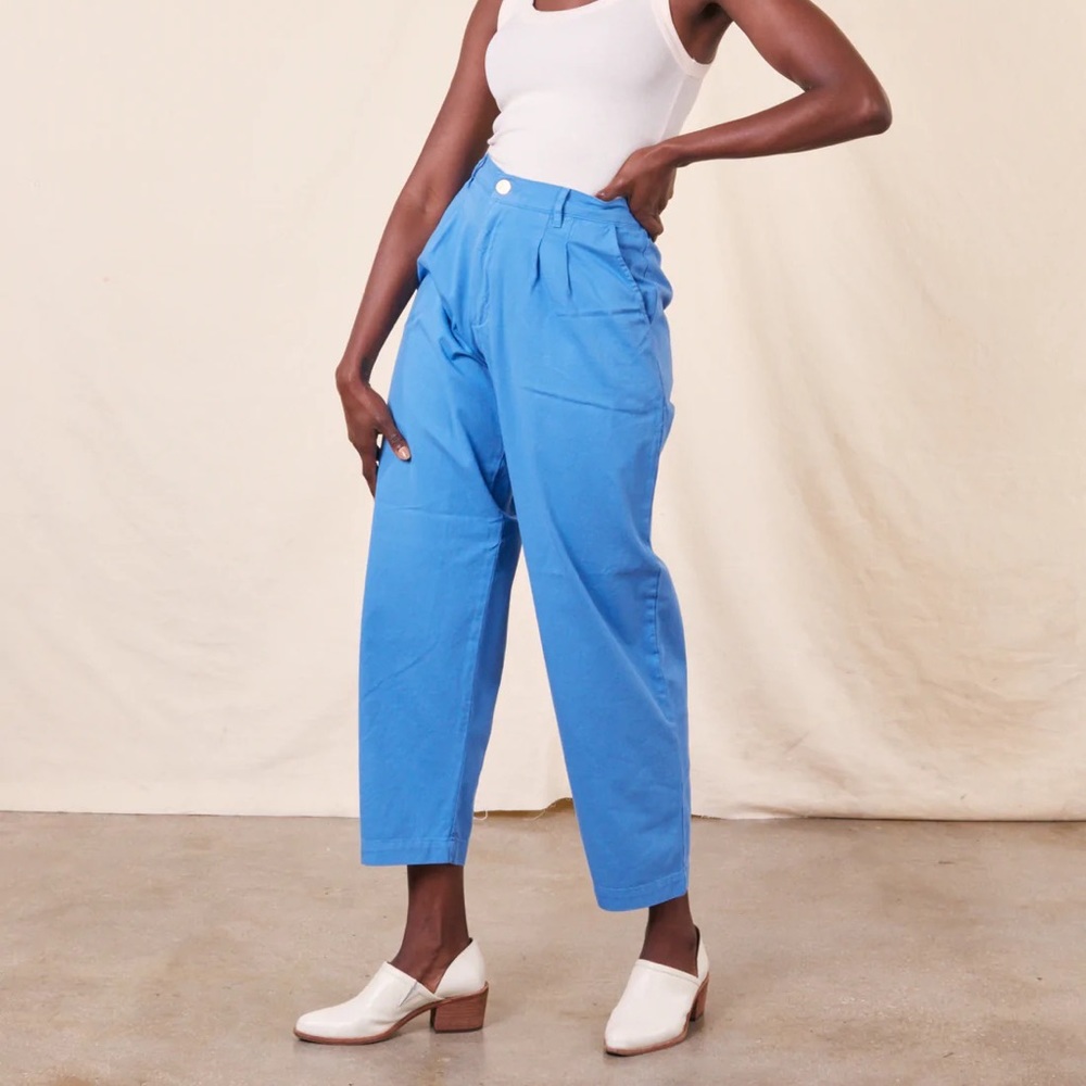 Big Bud Press Trousers  in Greek Blue